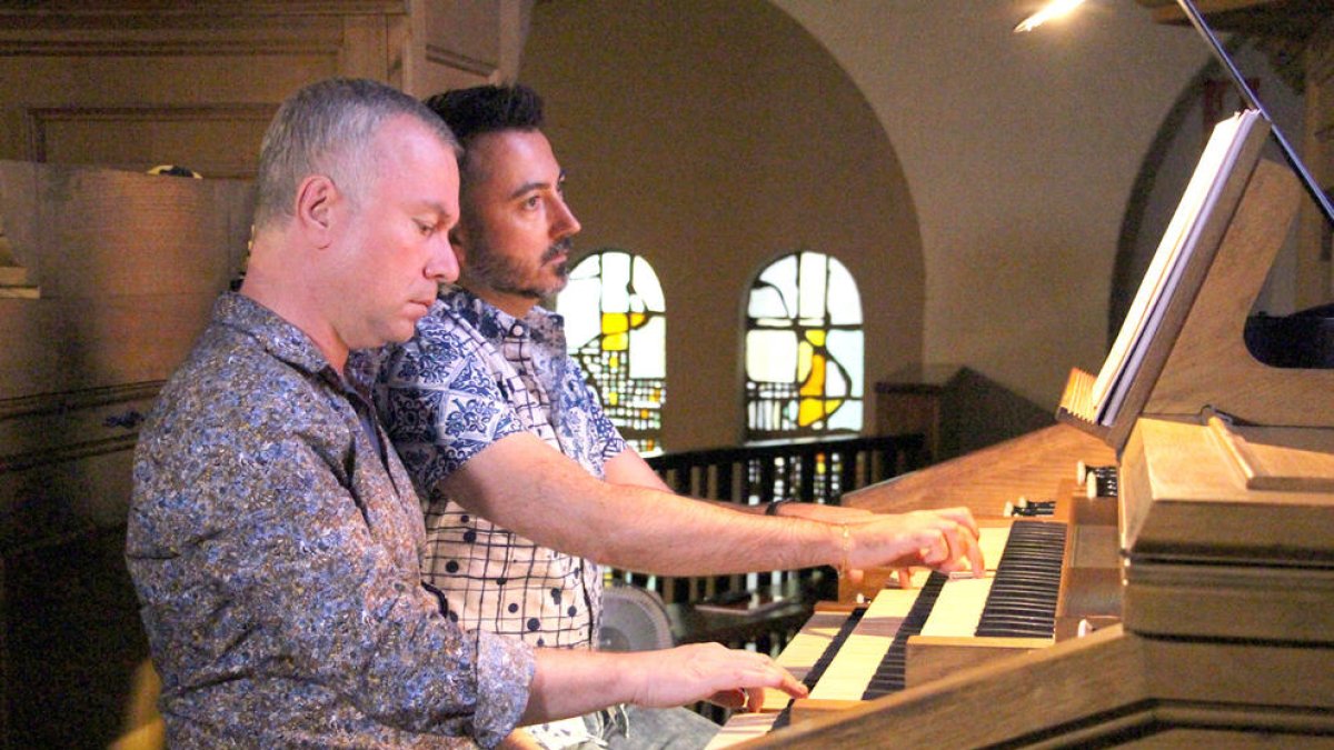 L'organista Cédric Meckler destaca el procés cerebral que intervé en la creació musical