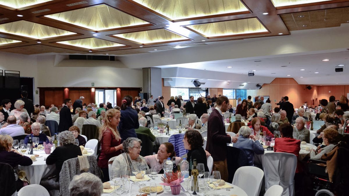 Celebració de la Festa Magna, aquest dimarts al Complex Esportiu i Sociocultural d'Encamp
