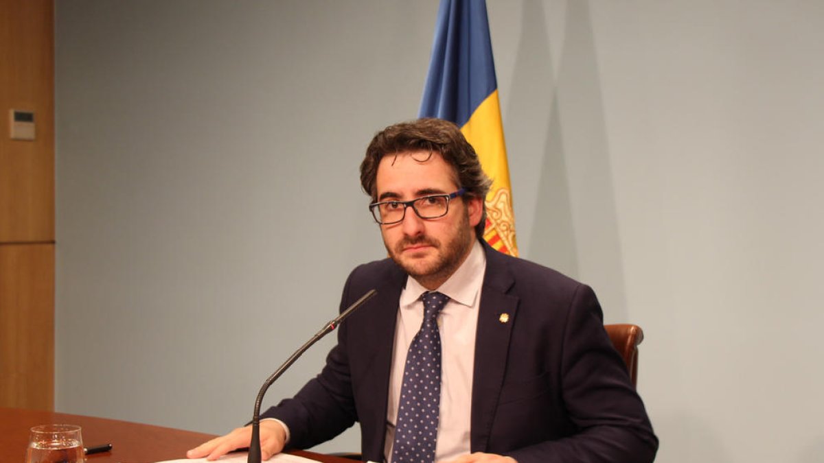 El ministre d'Educació i Ensenyament Superior, Eric Jover