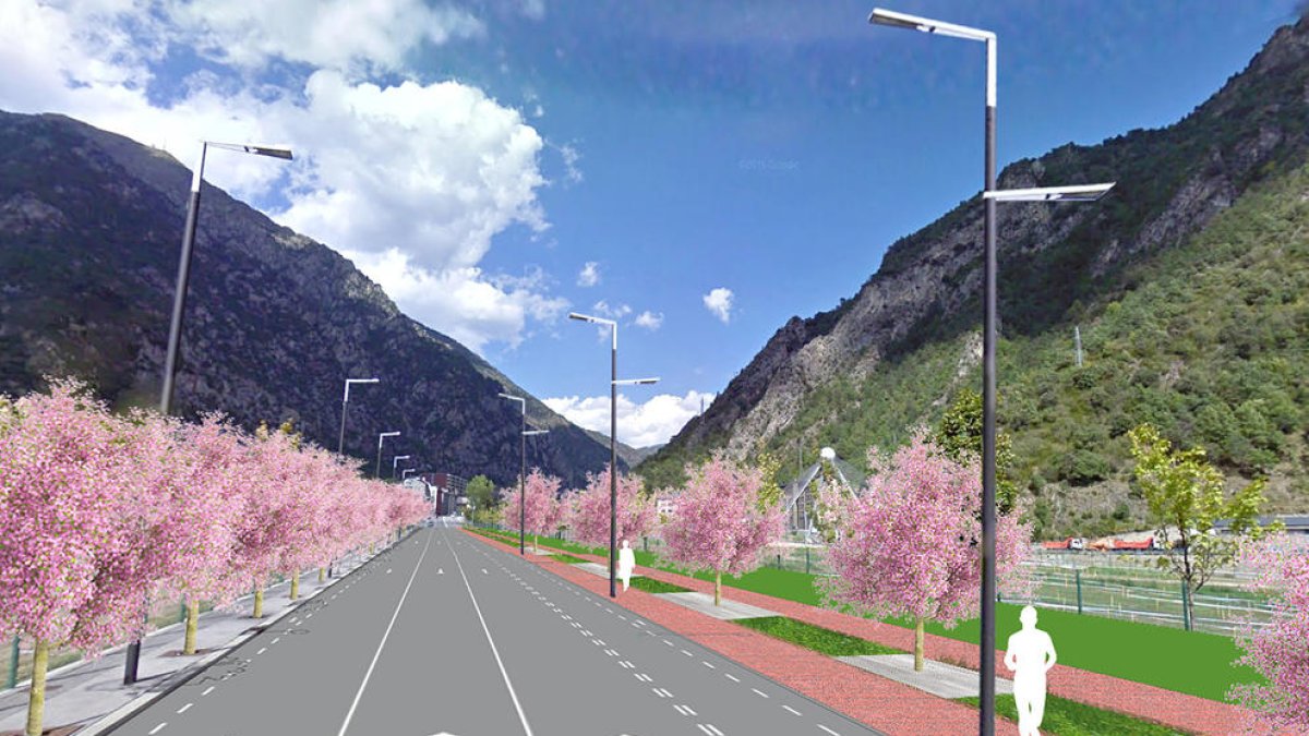 L'embelliment de l'avinguda d'Enclar s'iniciarà a l'octubre