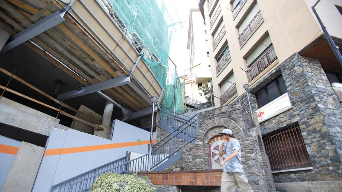 L'escala de la Quirola es començarà a rehabilitar a mitjan mes vinent