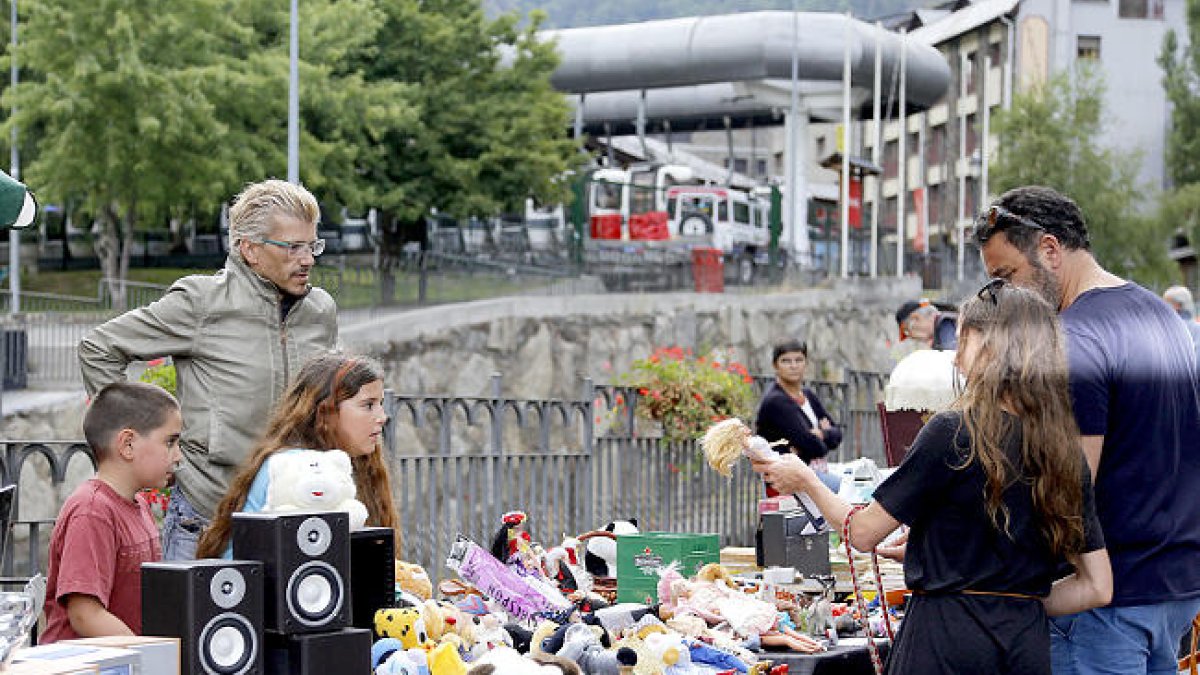 El mercat, un dels atractius d'arinsal