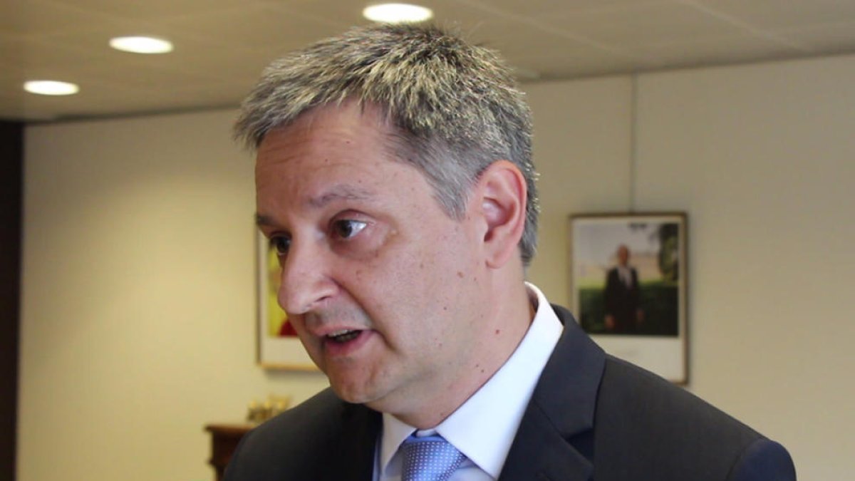 El ministre d'Afers Exteriors, Gilbert Saboya