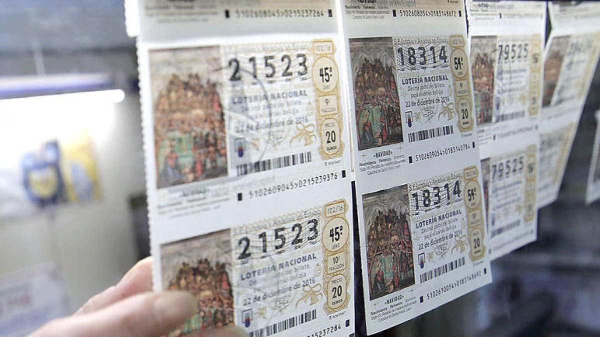 La venda de loteria de Nadal es manté respecte de l'any passat