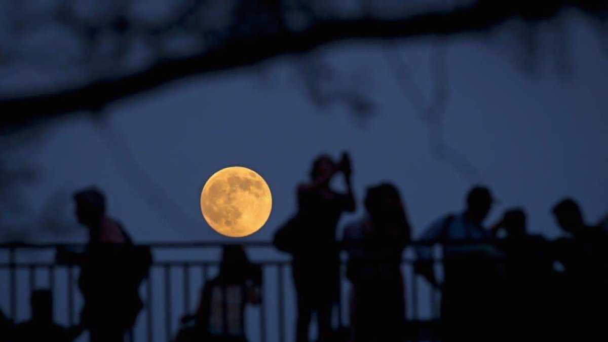 La superlluna de la nit de diumenge