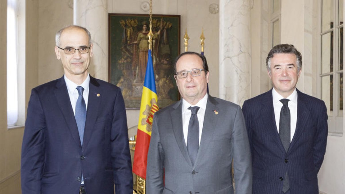 Toni Martí es reunirà a París amb el Copríncep Hollande el 25 d'octubre