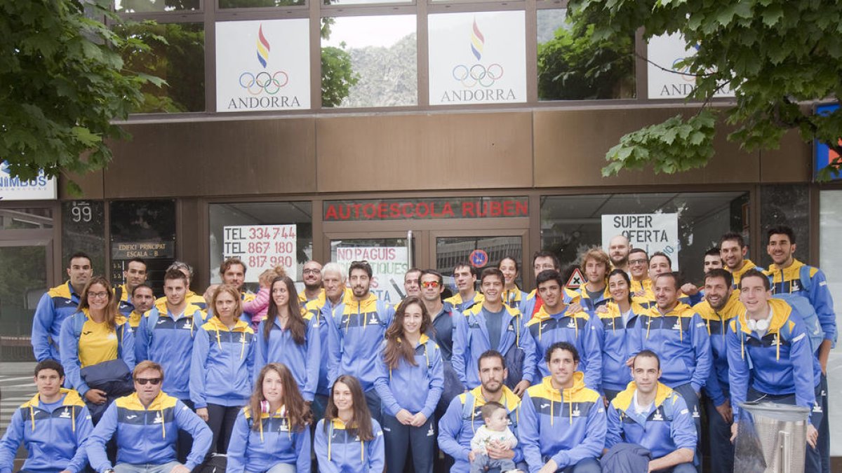 Andorra tindrà la delegació més reduïda a San Marino