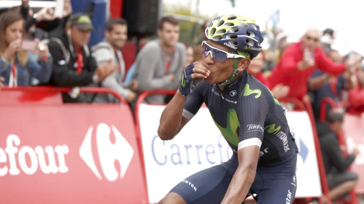 Quintana torna a ser líder de la Vuelta, on el resident Chaves cedeix temps