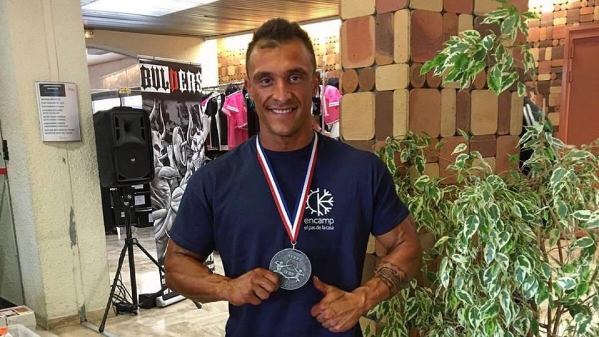 Jordi Arajol assoleix la plata en categoria 'bodybuilding' a la Copa de França