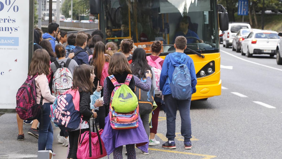 “Afectació moderada” pels canvis en el transport escolar