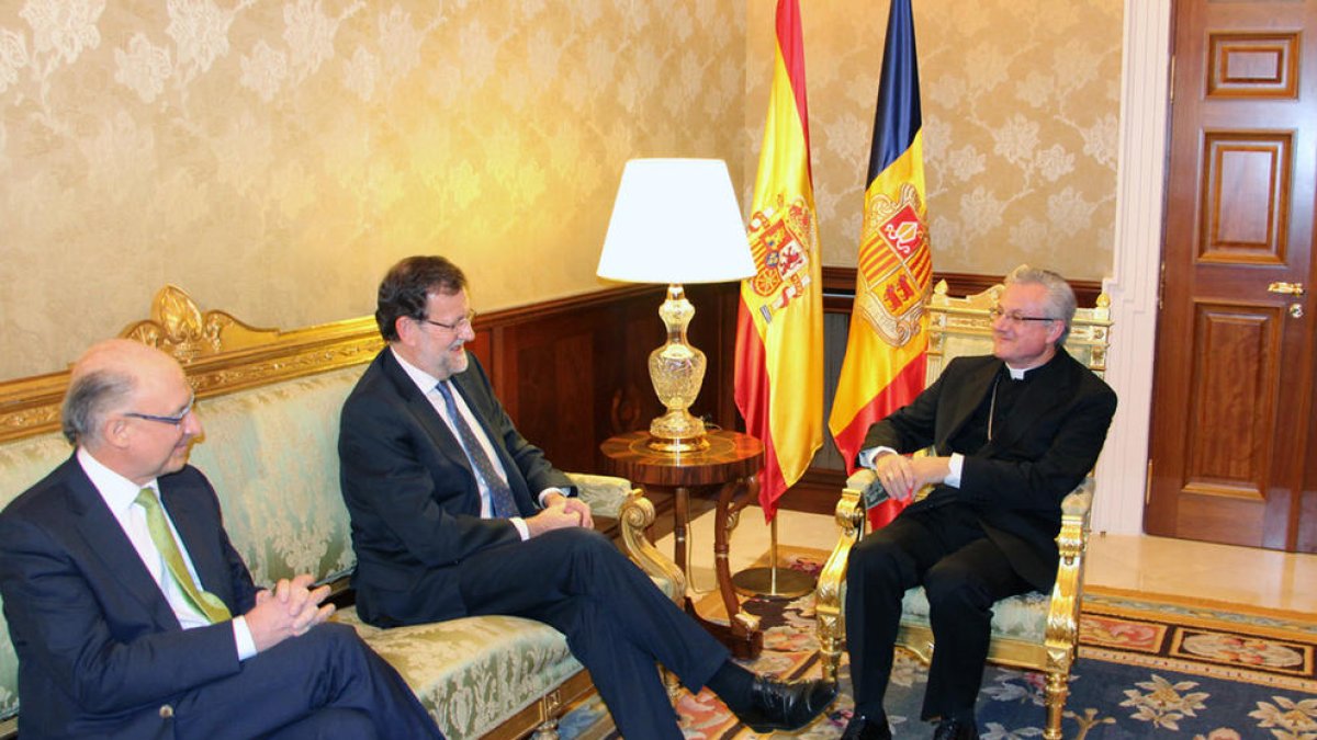 El copríncep episcopal felicita Mariano Rajoy pel seu nomenament com a president del Govern espanyol