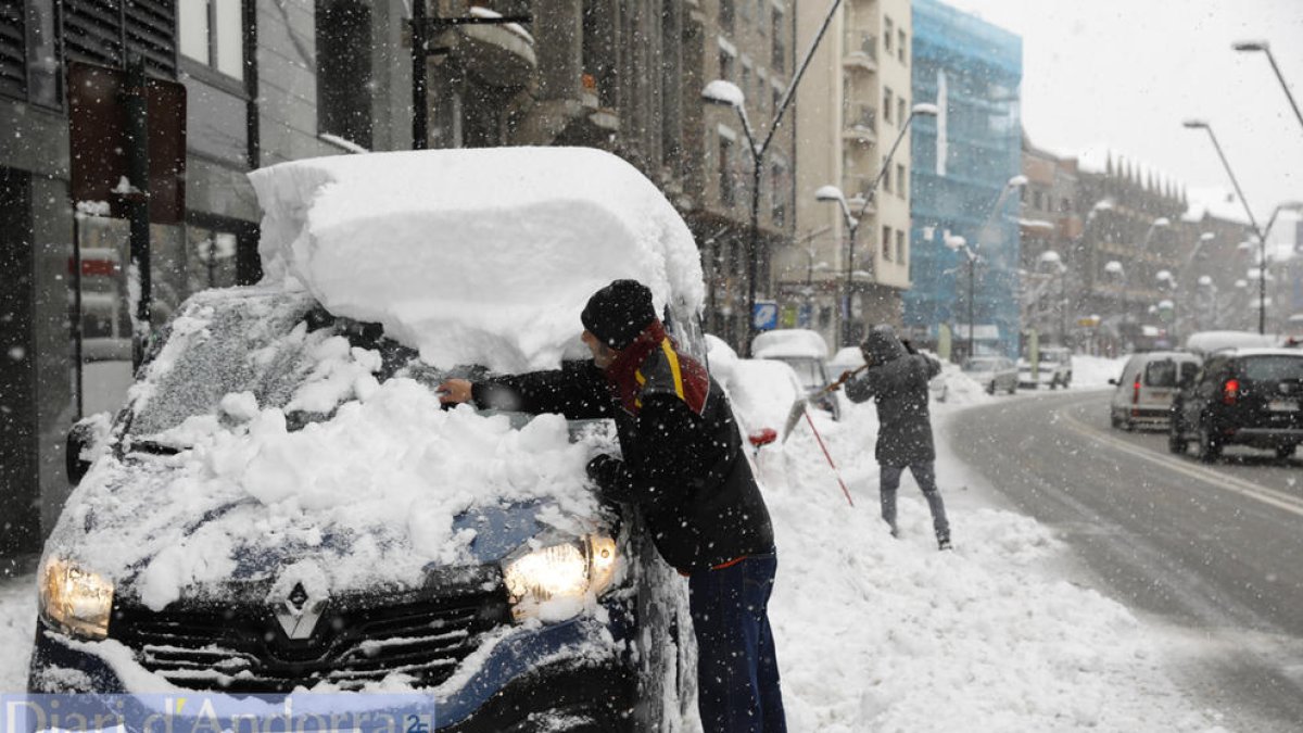 La gran nevada, en imatges