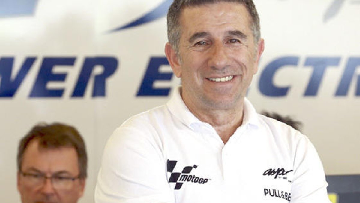 Jorge Martínez 'Aspar', amb el MotoGP Team a la G1