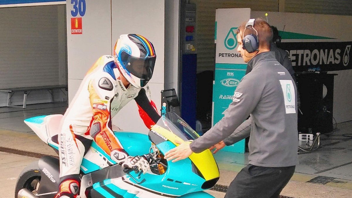 Xavi Cardelús clou uns tests satisfactoris a Jerez