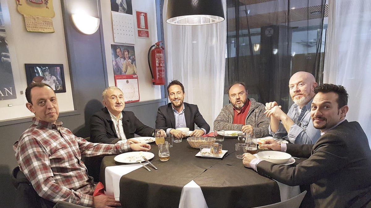 El PS explica a la UGT i l'USdA la seva proposta de llei laboral
