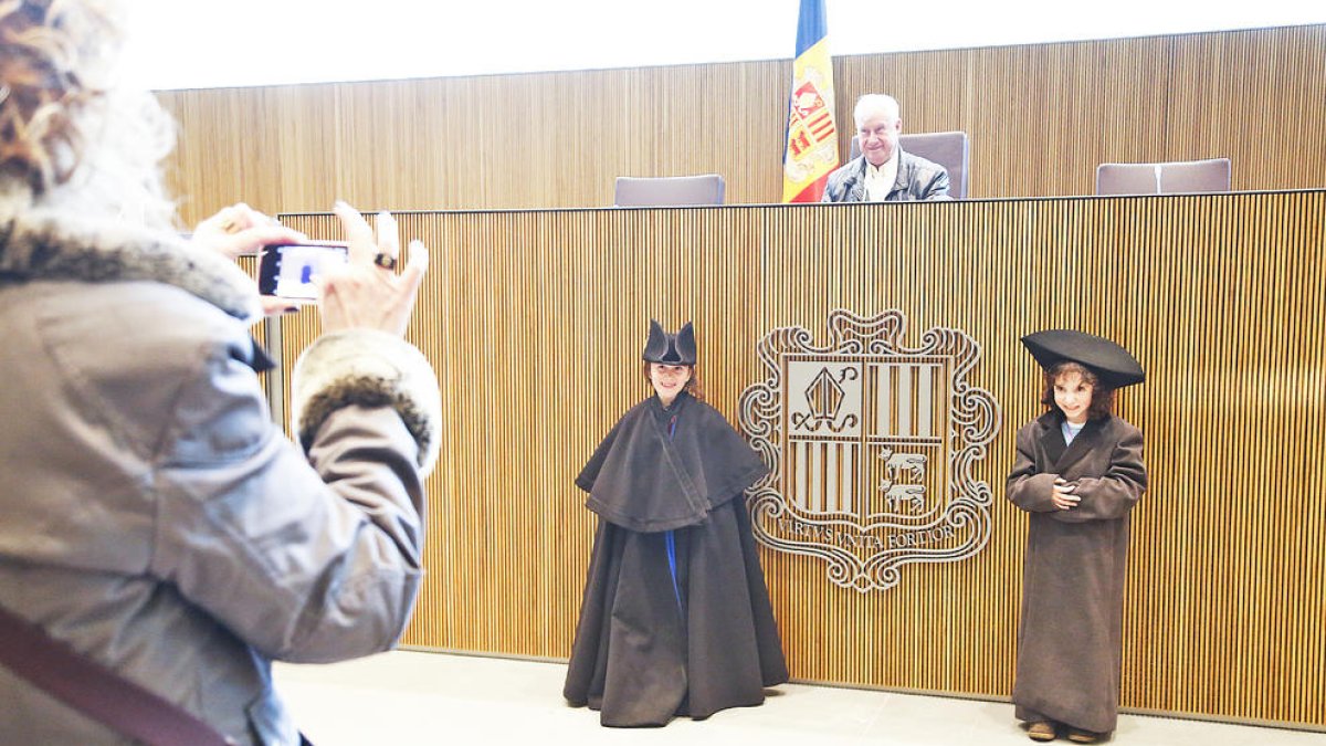 Una jornada de portes obertes al Consell General en una imatge d'arxiu.