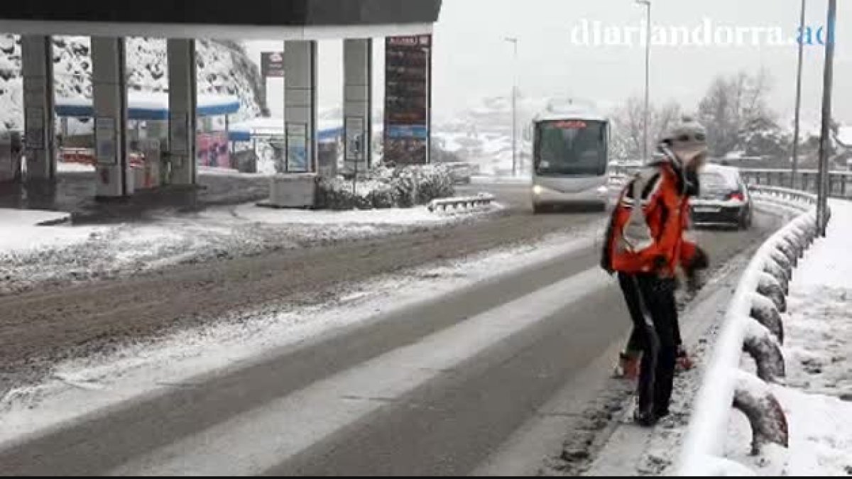 Primera gran nevada de l'any