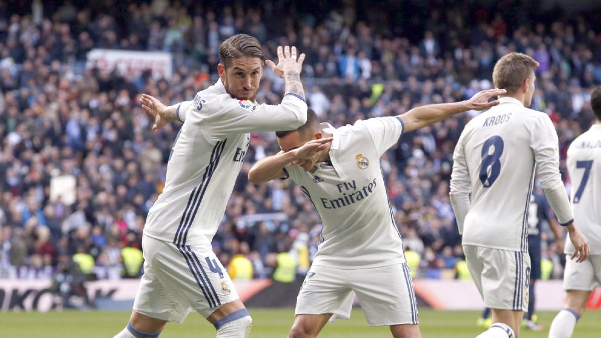 El Madrid guanya sense brillantor