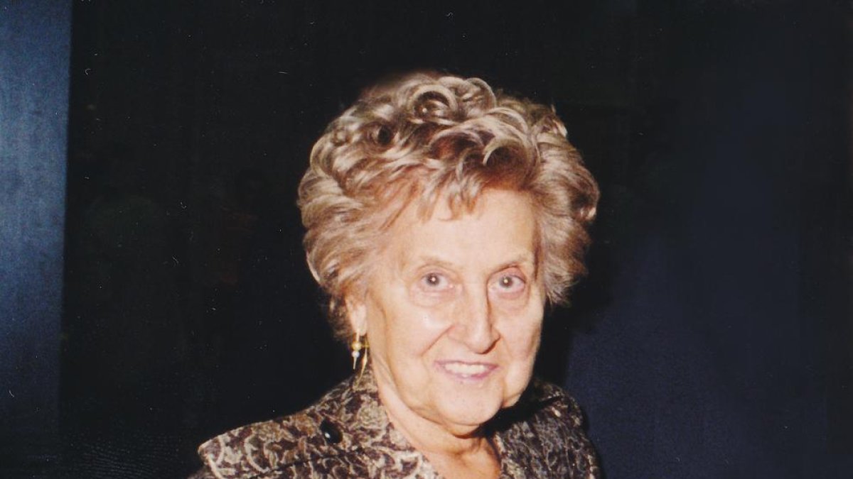 Mor als 90 anys Carme Maestre Pal