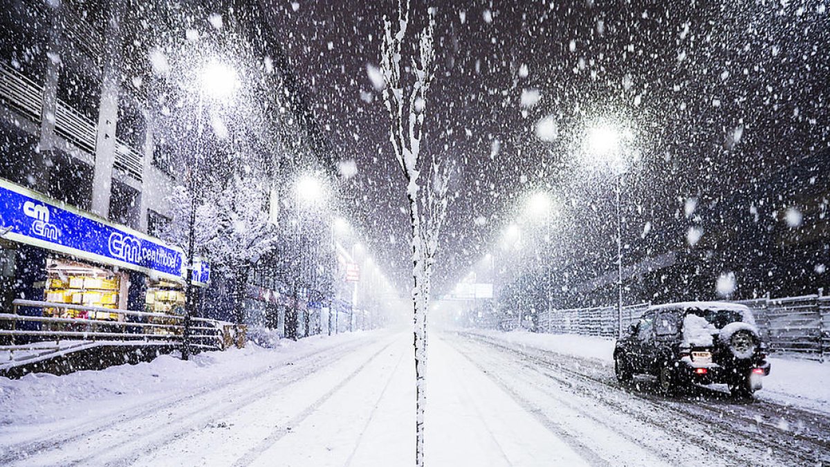 Es normalitza la circulació a Andorra després de les darreres nevades