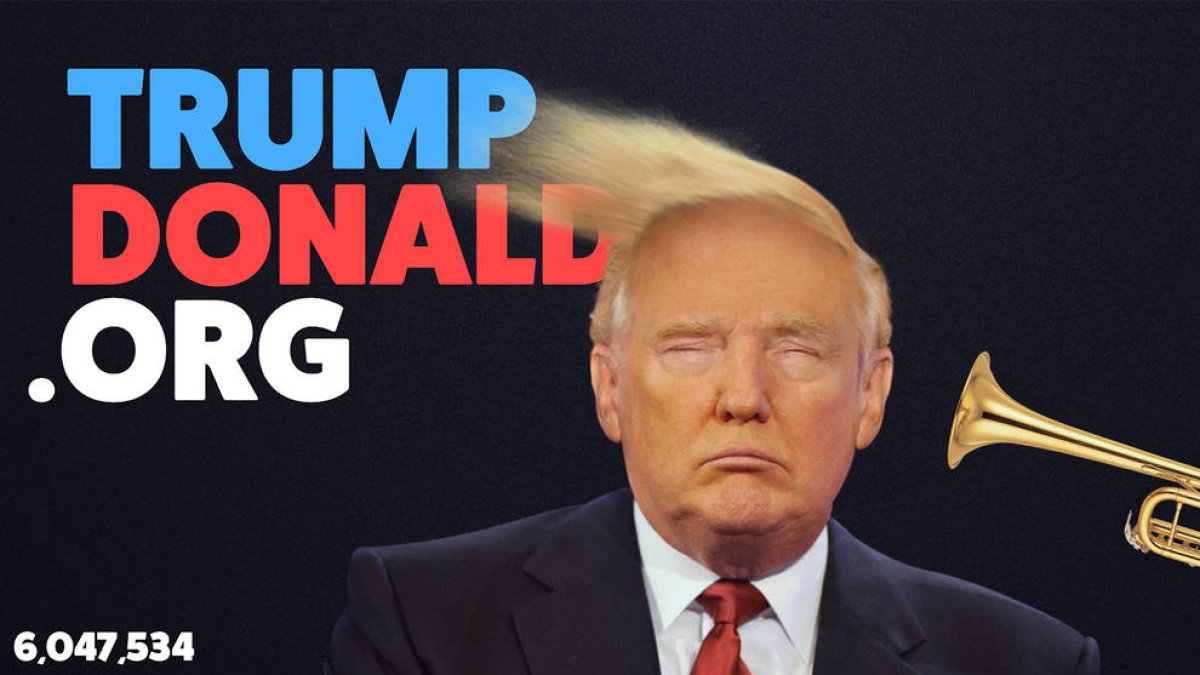 Un web permet 'trump-etejar' Donald Trump