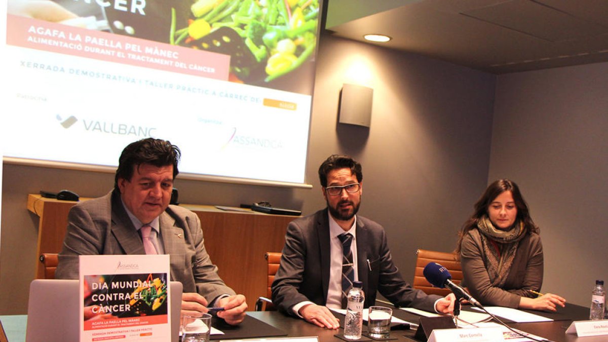 Sense places al taller sobre alimentació durant el càncer