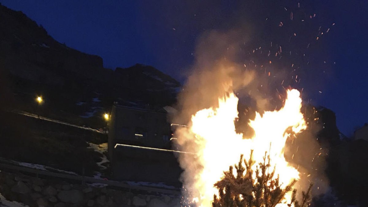 La crema del Mai pronostica que l'hivern serà llarg i fred