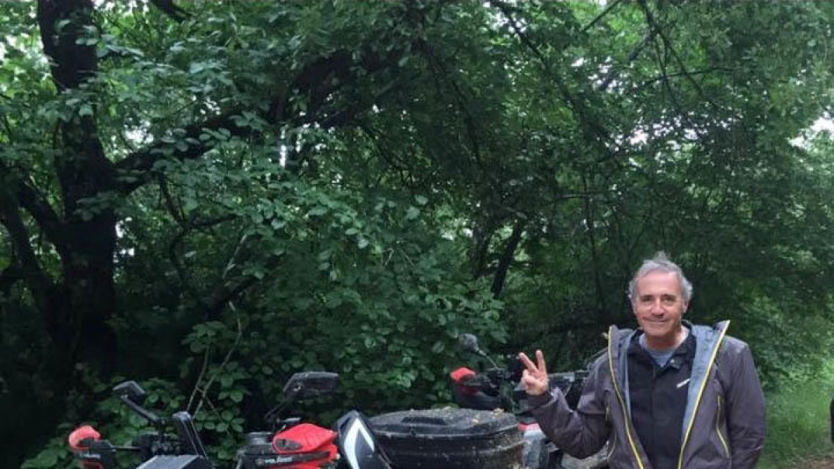 Dalt del quad, tots els camins porten a Santiago