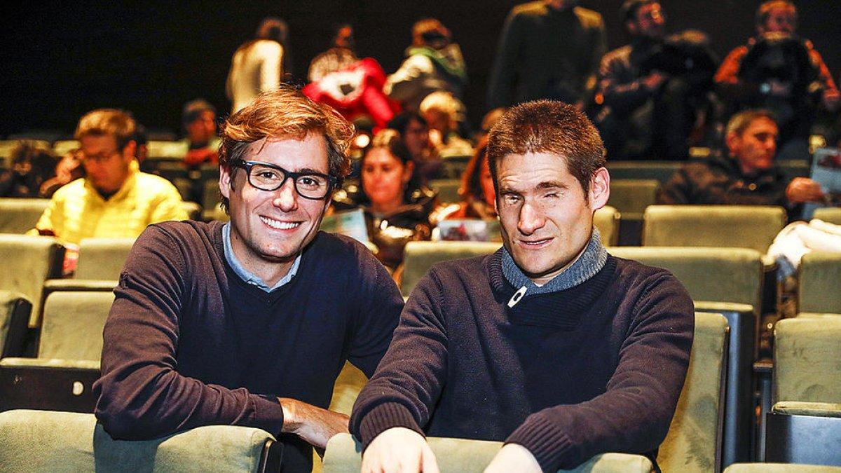 El viatge en tàndem dels germans Aznárez a 'La sonrisa verdadera' captiva al Cicle de cinema