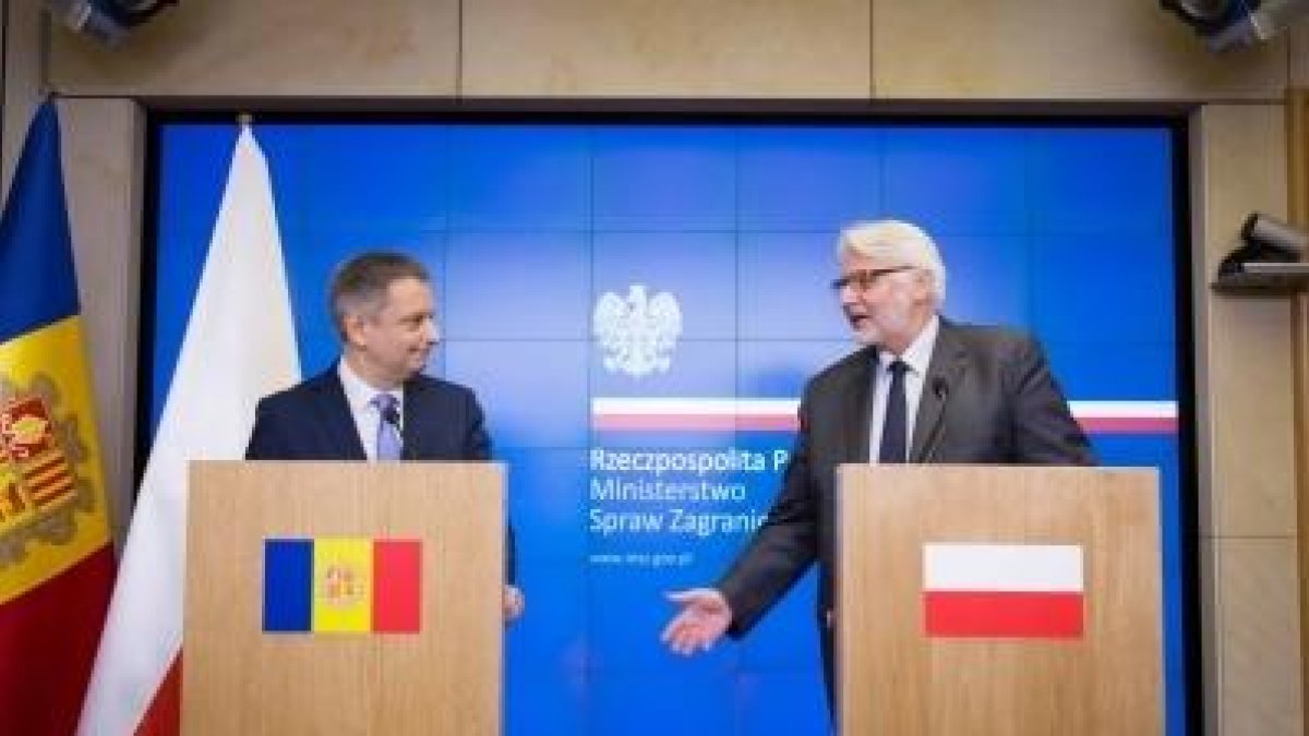 Saboya presenta a Polònia el procés d'acostament entre Andorra i la UE