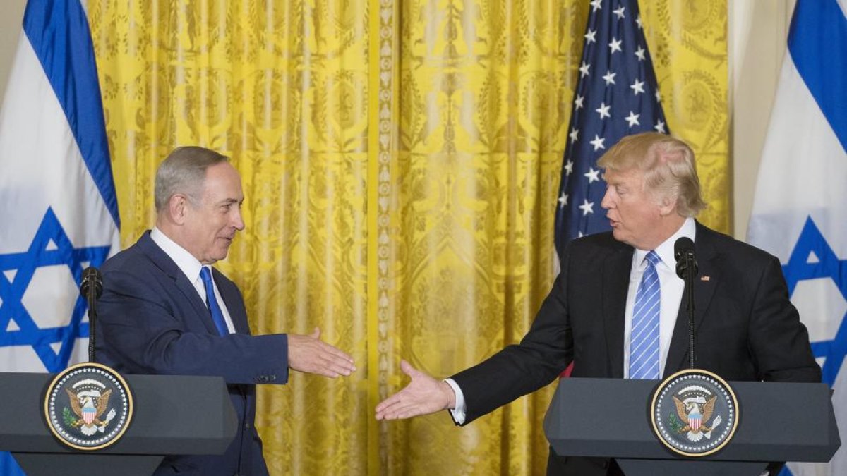 Trump es desvincula del compromís pel que fa a crear un Estat palestí