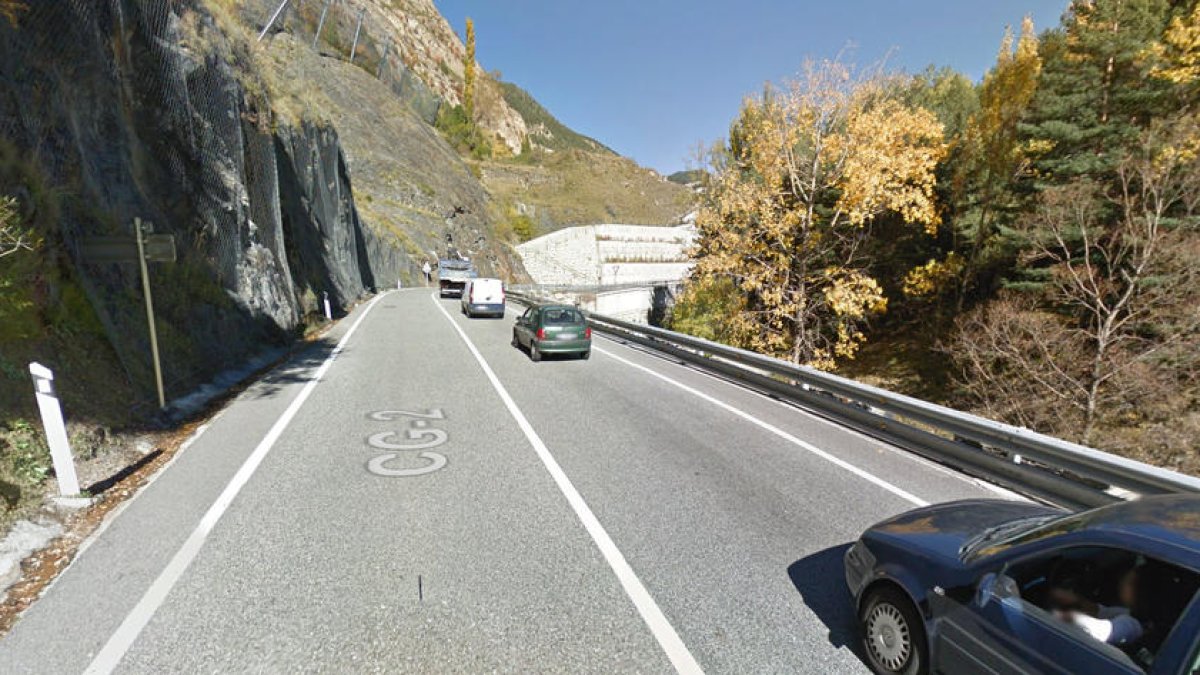 L'accident ha tingut lloc a l'alçada de Racons, a Canillo.