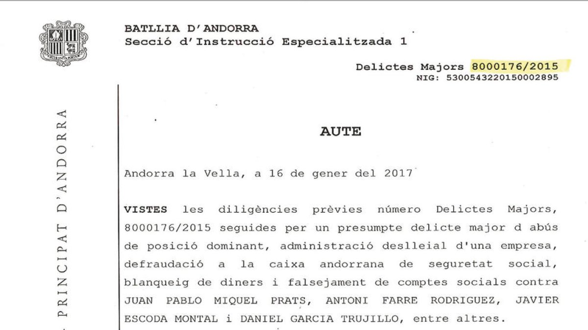 Investigats 14 directius per rebre 2,8 milions de la 'caixa B' de BPA