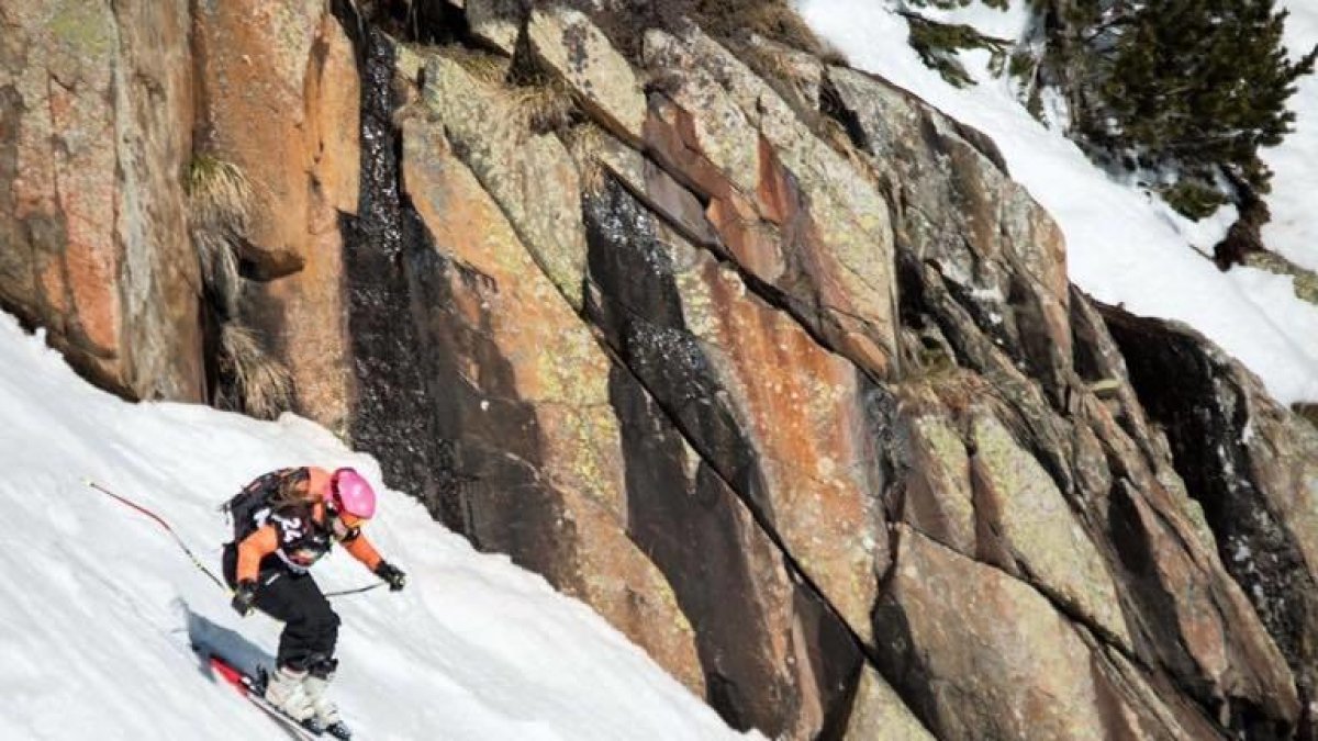 Podi d'Aracil a Eldorado Freeride júnior de Cerler