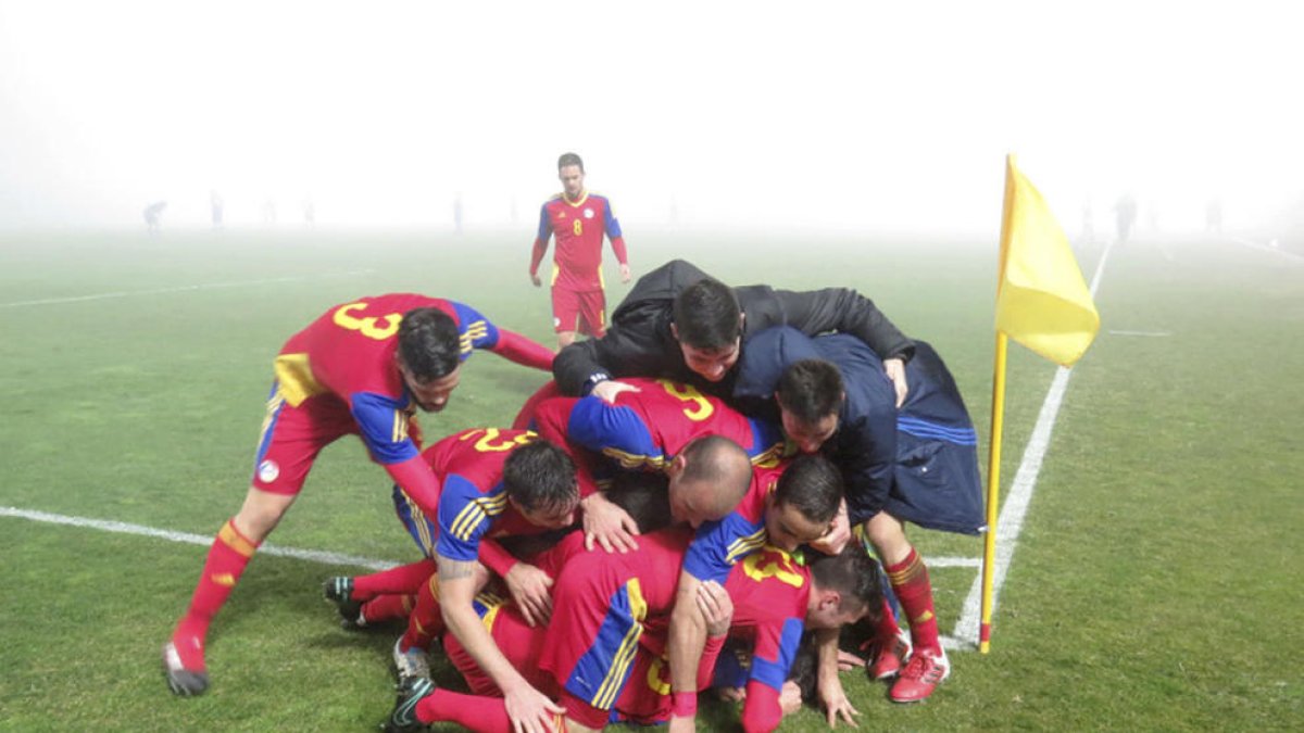 Andorra trenca la ratxa de 86 derrotes