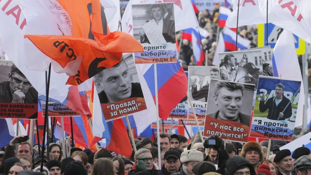 Milers de russos clamen justícia per a un opositor