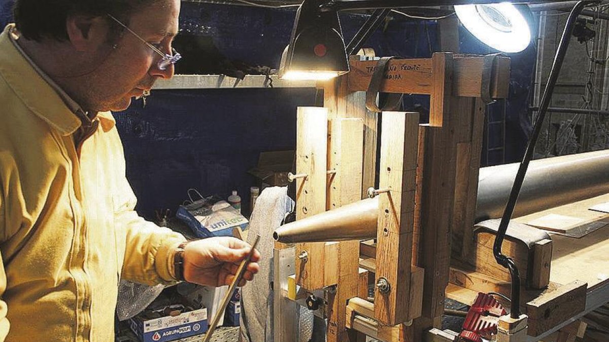 “He vist orgues de 300 anys que estan com el primer dia”