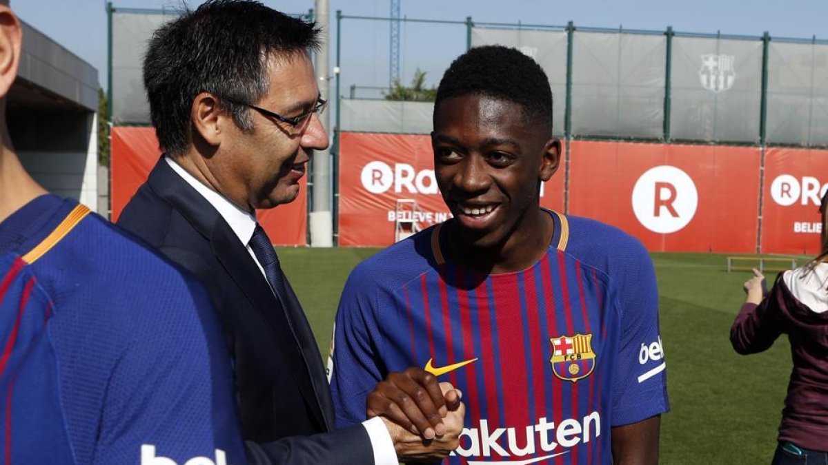 Optimisme amb la ràpida recuperació de Dembélé