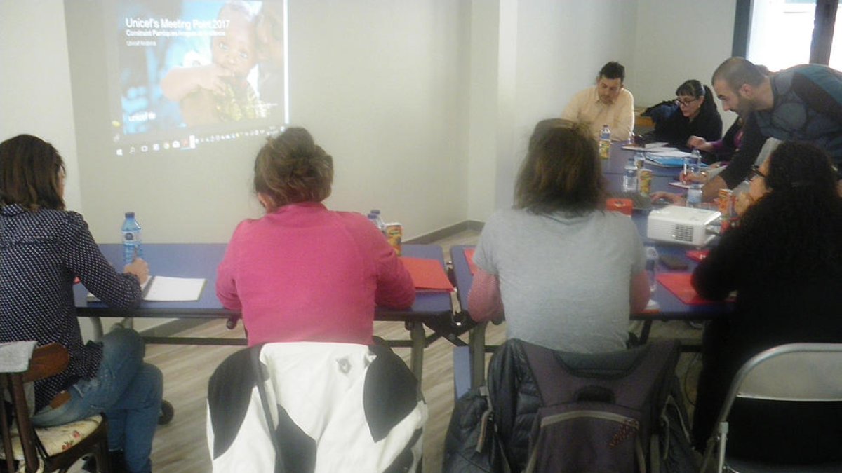 Treball conjunt de l'Unicef i els comuns