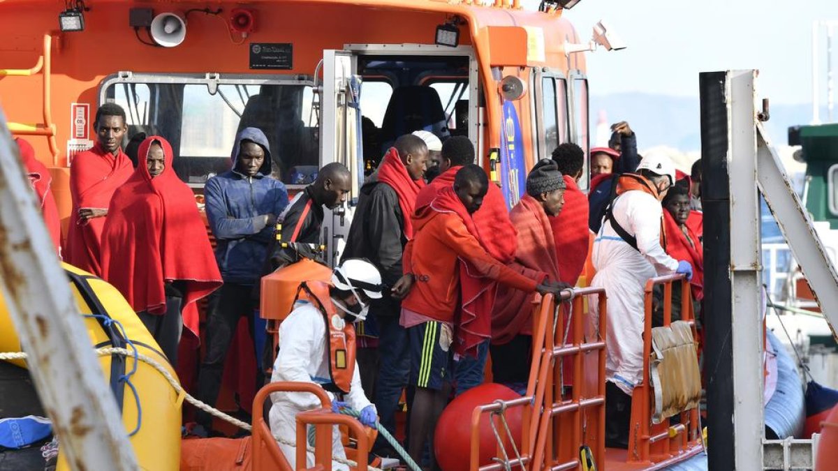 250 immigrants, rescatats de les costes d'Andalusia