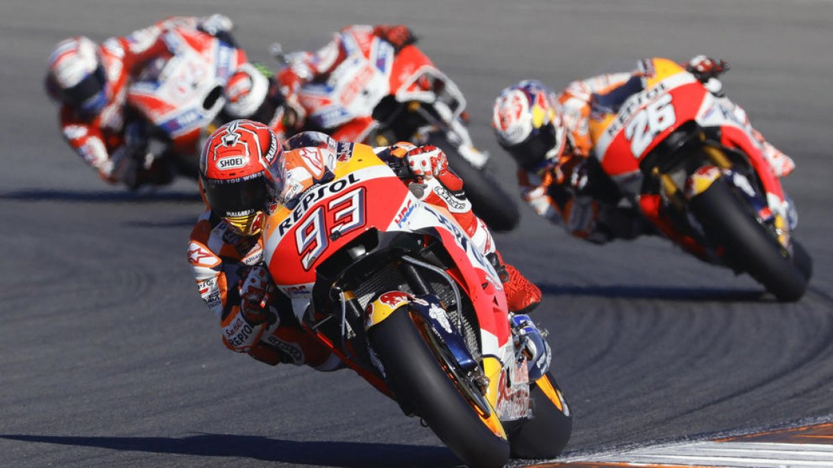 Màrquez guanya el Mundial amb suspens