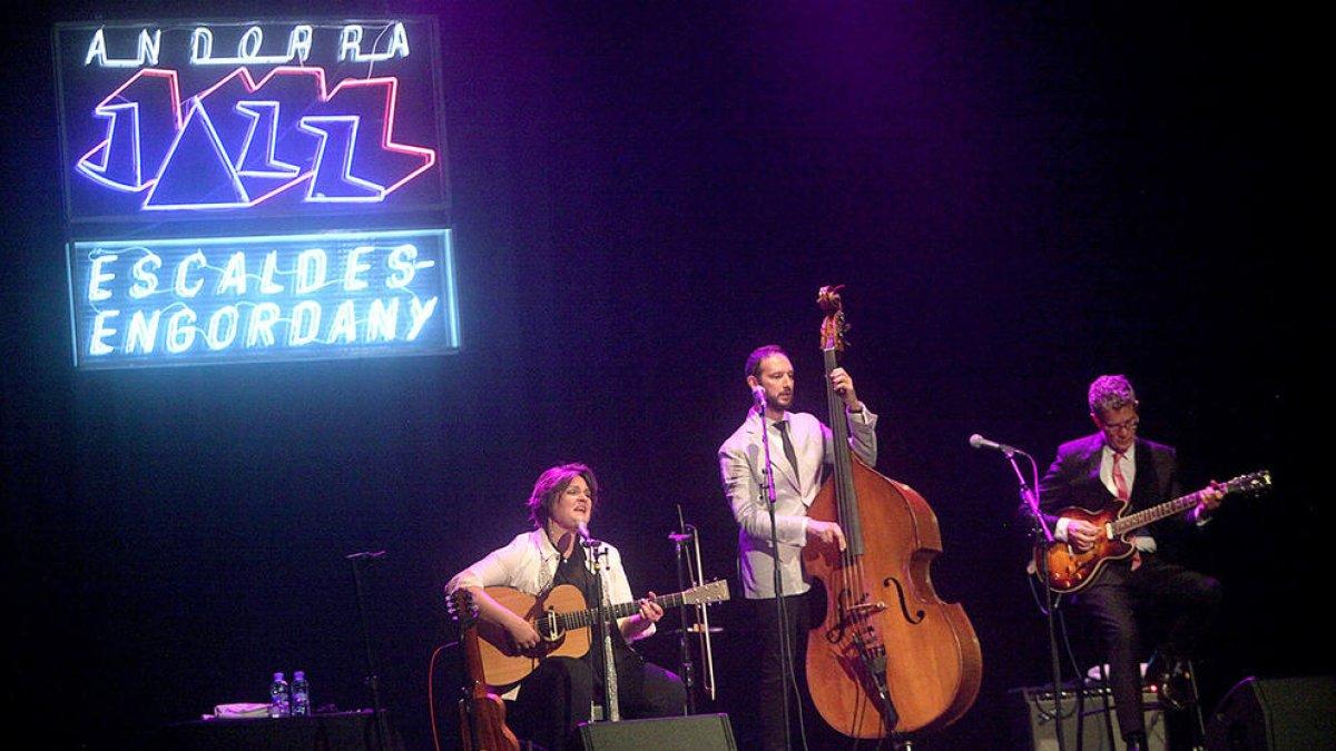 Madeleine Peyroux aixeca el jazz 
a Escaldes