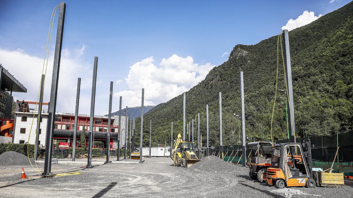 El Superior atura una part de l'obra del complex Principadel