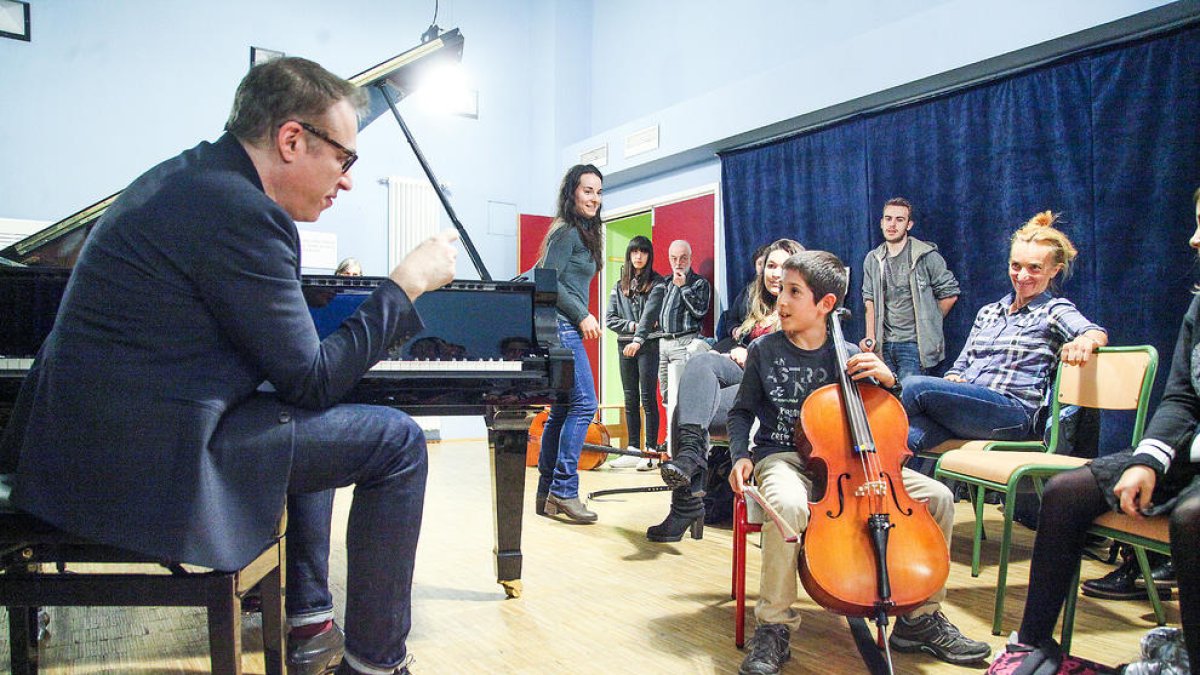 Zygel protagonitza una classe magistral i concert a Ordino