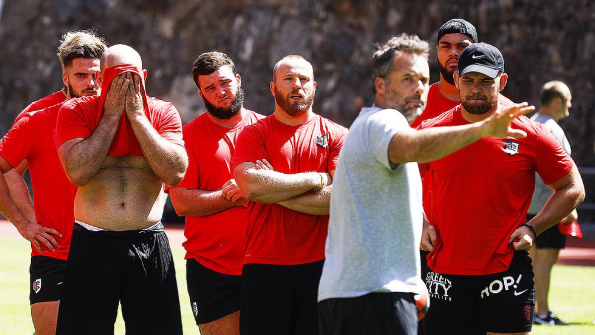 Primera jornada de treball de l'Stade Toulousain