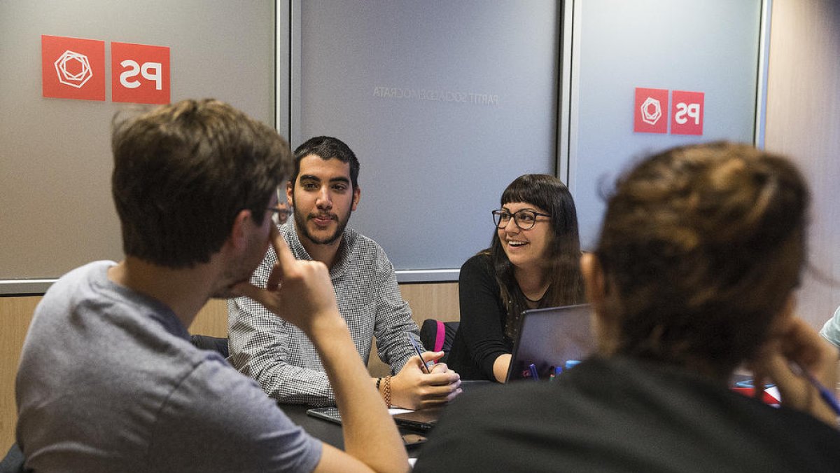 Els joves del PS, preocupats per l'abstenció