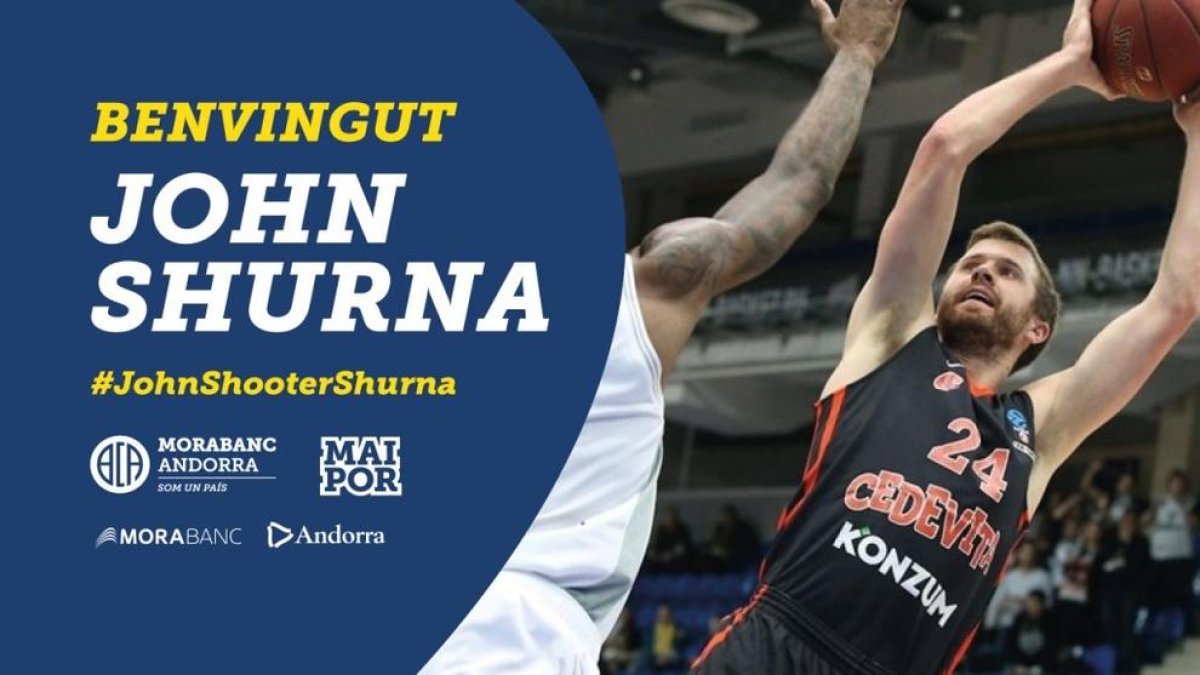 El MoraBanc Andorra fa oficial el fitxatge de Shurna