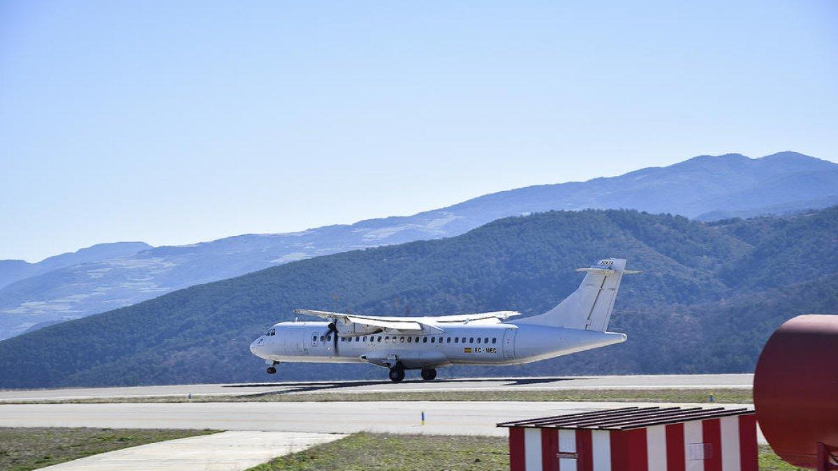 Swiftair vol volar a l'aeroport  de la Seu el pròxim hivern