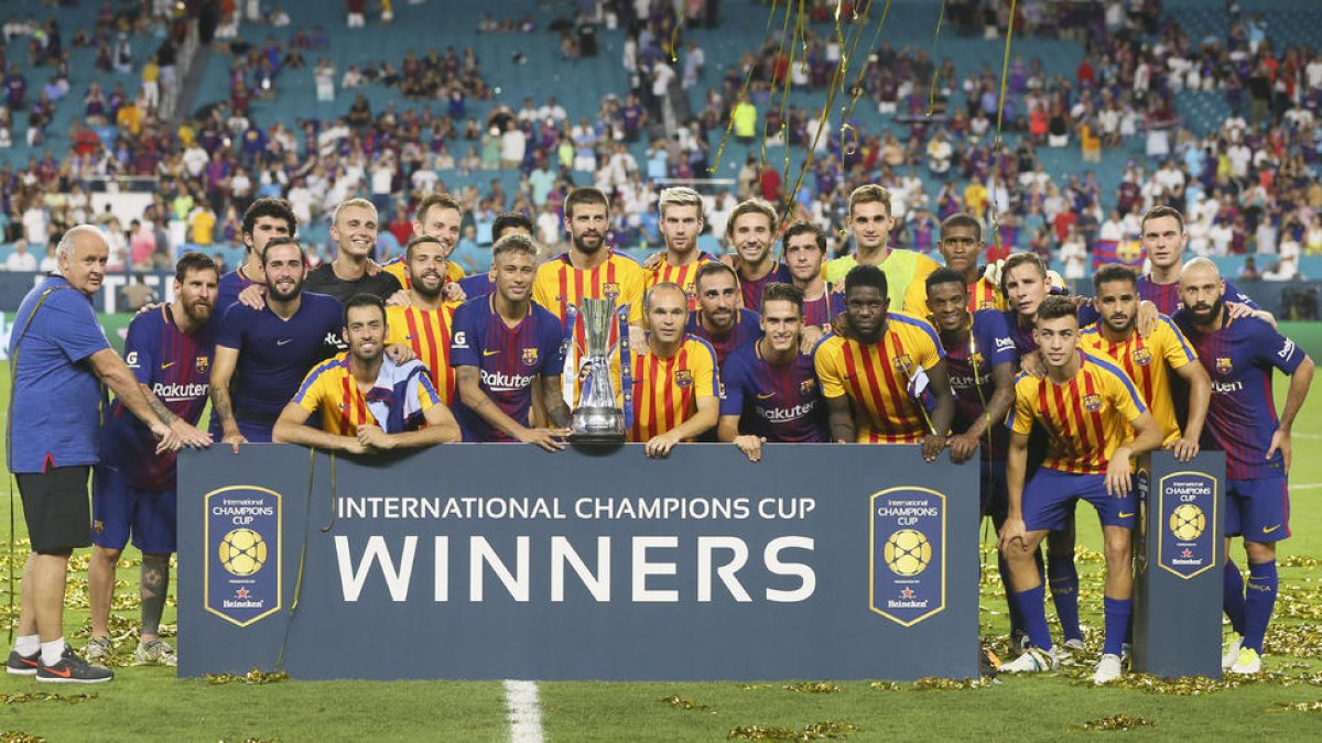El Barça guanya el clàssic i fa el ple a la gira americana