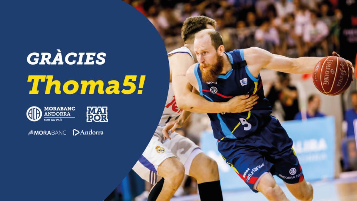 Thomas Schreiner deixa el MoraBanc després de 5 temporades